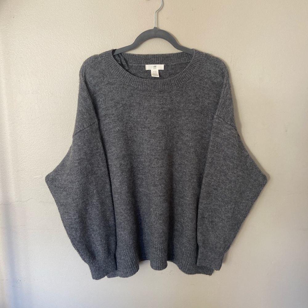 GRAY H&M SWEATER
